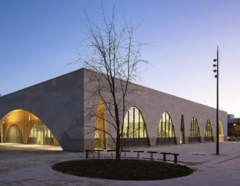 Chantier Construction Halles de Saint-Dizier Ateliers Buguet Fils