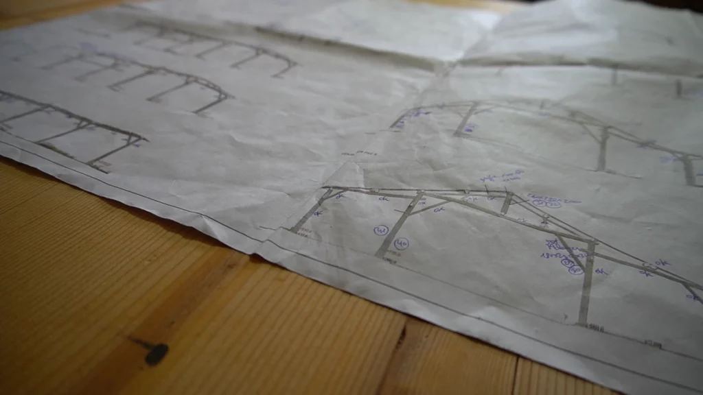 Plan Etude Charpente BoisAteliers Buguet Fils